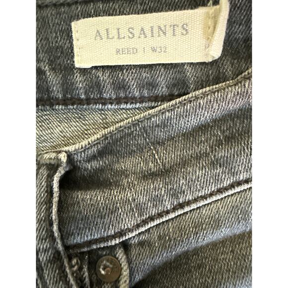 AllSaints Reed Slim Jeans – Grey Wash (W32) - Picture 3 of 4